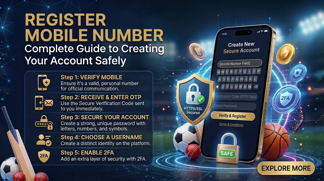 9Wickets Register Mobile Number: Complete Guide to Creating Your Account Safely